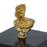 Мраморная шкатулка с бюстом из металла KELLY WEARSTLER варинант исполнения - 6 | Loft Concept в Ижевске