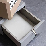 Консоль с зеркалом и  3-мя вращающимися ящиками Eloida варинант исполнения - 4 | Loft Concept в Ижевске