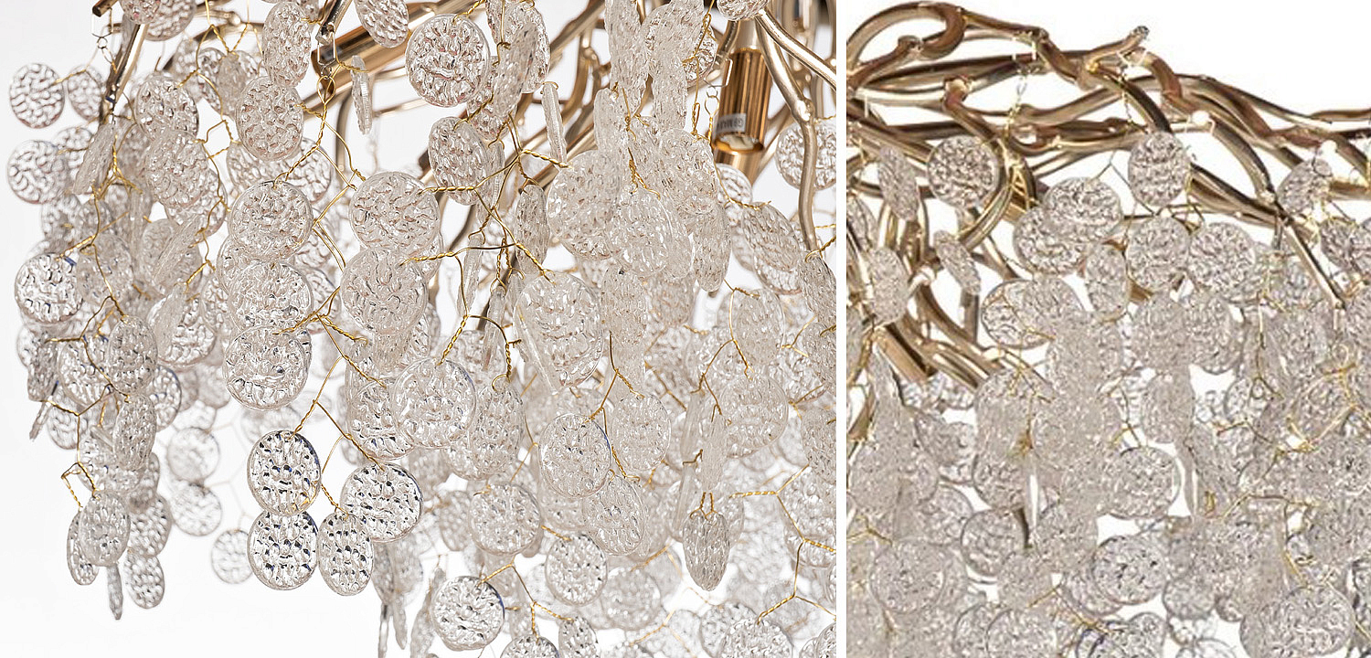 Потолочная люстра FAIRYTREE Champagne Chandelier 100 Потолочная люстра FAIRYTREE Champagne Chandelier 100 - Loft-Concept в Ижевске