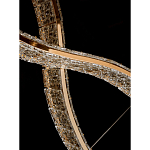 Люстра волнистой формы с фактурным хрустальным плафоном Light Delight варинант исполнения - 5 | Loft Concept в Ижевске