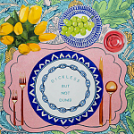 Картина Table Talk Dickless but Not Dumb  варинант исполнения - 1 | Loft Concept в Ижевске