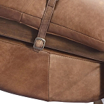 Двухместный диван Duncan винтажная коричневая кожа варинант исполнения - 5 | Loft Concept в Ижевске