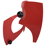 Декоративная статуэтка Abstract Figure Two Spheres Red Figurine варинант исполнения - 1 | Loft Concept в Ижевске