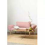 Кофейный столик овальный золотой Modern Mirror Gold Table варинант исполнения - 5 | Loft Concept в Ижевске