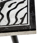 Стол обеденный из натурального мрамора Marble BW Accent Table варинант исполнения - 2 | Loft Concept в Ижевске