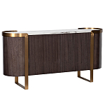 Комод  округлой формы с дверцами Chest of Precious Breed варинант исполнения - 2 | Loft Concept в Ижевске