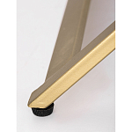 Приставной столик с выдвижным ящиком  White Table Carved Pattern варинант исполнения - 6 | Loft Concept в Ижевске