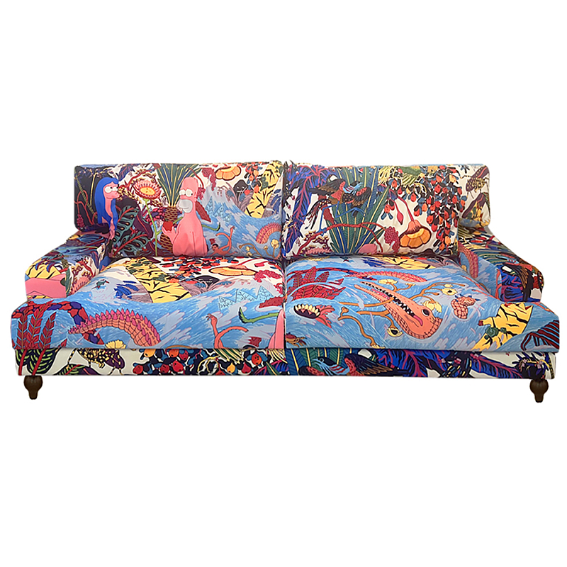 Премиальный Акцентный Диван Simpsons in Paradise Pop Art Sofa Мульти Премиальный Акцентный Диван Simpsons in Paradise Pop Art Sofa Мульти в Ижевске | Loft Concept