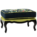 Банкетка из натурального бука с изображением птиц и цветов Blooming Birds варинант исполнения - 1 | Loft Concept в Ижевске