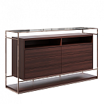 Дизайнерский комод в металлическом каркасе Valerian варинант исполнения - 1 | Loft Concept в Ижевске