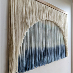 Панно дизайнерское из нитей Quiet Sea варинант исполнения - 2 | Loft Concept в Ижевске