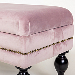 Мягкая банкетка с зоной для хранения Casket Dusty Rose варинант исполнения - 4 | Loft Concept в Ижевске