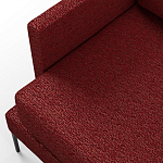 Мебельная ткань Шенилл бордовый цвет 138 см T4-23 варинант исполнения - 7 | Loft Concept в Ижевске