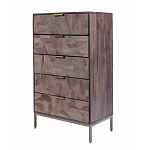 Высокая тумба с выдвижными ящиками Mosaic варинант исполнения - 2 | Loft Concept в Ижевске