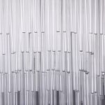 Люстра круглая с прозрачными стеклянными трубками Nembus варинант исполнения - 3 | Loft Concept в Ижевске