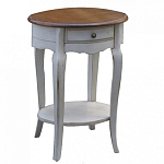 Тумба прикроватная овальная с ящиком Interiors Romance варинант исполнения - 1 | Loft Concept в Ижевске