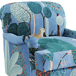 Дизайнерское классической формы на колесиках Trumann Armchair варинант исполнения - 3 | Loft Concept в Ижевске