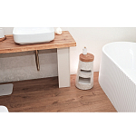 Керамический столик с деревянной столешницей "Пешка" варинант исполнения - 2 | Loft Concept в Ижевске