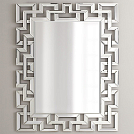 Зеркало прямоугольное в зеркальной раме Intersection варинант исполнения - 1 | Loft Concept в Ижевске