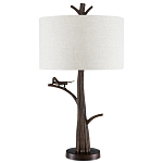 Настольная лампа с корпусом в виде ствола дерева с насекомым Twiglly варинант исполнения - 4 | Loft Concept в Ижевске