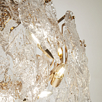 Люстра с декором из текстурированного стекла Textured Glass Chandelier 8 варинант исполнения - 4 | Loft Concept в Ижевске