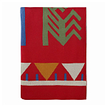 Плед хлопковый по мотивам чувашских орнаментов Ural and Siberian Patterns варинант исполнения - 5 | Loft Concept в Ижевске