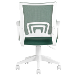 Офисное кресло с основанием из белого пластика Desk chairs Green варинант исполнения - 4 | Loft Concept в Ижевске