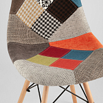 Стул с обивкой в технике пэчворк DSW варинант исполнения - 7 | Loft Concept в Ижевске