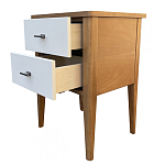 Тумба прикроватная с 2-мя ящиками Tasteful Furniture Light варинант исполнения - 2 | Loft Concept в Ижевске