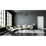 Люстра черного цвета на штанге Noir Supernova варинант исполнения - 3 | Loft Concept в Ижевске