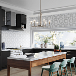  Люстра с прозрачными рифлеными цилиндрическими плафонами Kichler варинант исполнения - 26 | Loft Concept в Ижевске