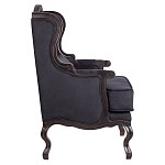 Кресло George Grand Armchair black velour варинант исполнения - 2 | Loft Concept в Ижевске