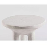 Дизайнерский журнальный стол белый на 3-х ножках в виде ступней African table варинант исполнения - 1 | Loft Concept в Ижевске