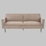 Диван современный вельветовый прямой Worcester Бежевый  варинант исполнения - 2 | Loft Concept в Ижевске