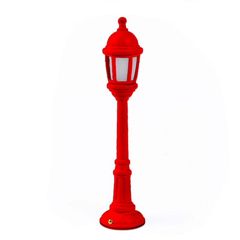 Настольная лампа Seletti Street Lamp Dining Red Красный в Ижевске | Loft Concept 