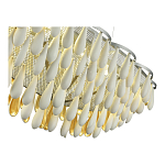 Люстра с подвесками в форме капель на серебристом каркасе Raindrop варинант исполнения - 4 | Loft Concept в Ижевске