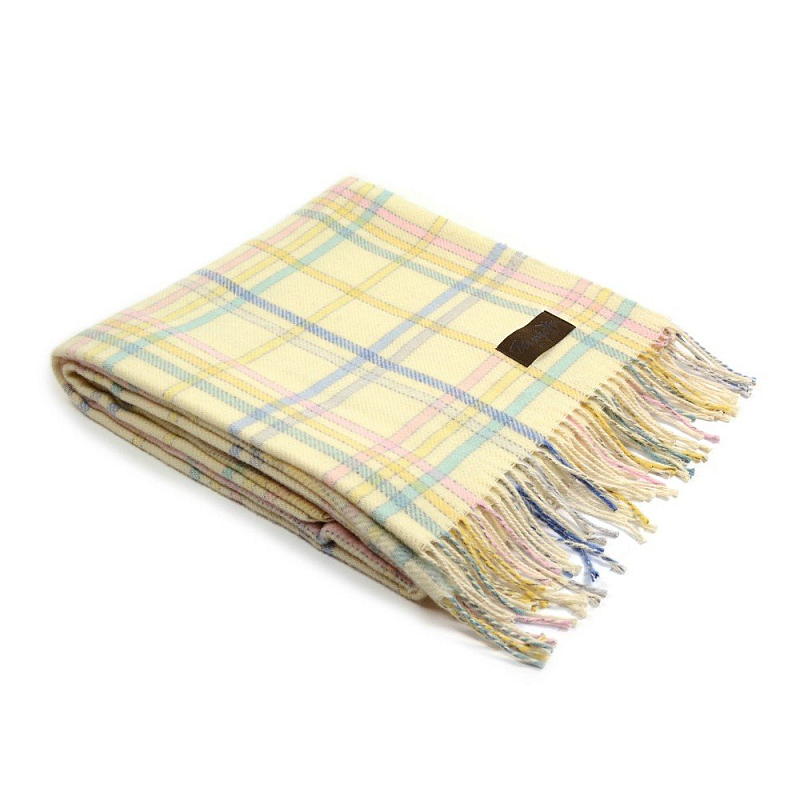 Плед DOLCEZZA T/L 0001 Marzotto Кремовый в Ижевске | Loft Concept 