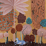 Мебельная ткань Oasis Terracotta Велюр  варинант исполнения - 1 | Loft Concept в Ижевске