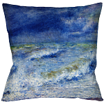 Подушка декоративная морской принт Impressionism in Art варинант исполнения - 1 | Loft Concept в Ижевске