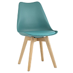 Стул с основой из пластика и мягким сиденьем Arvika Azure варинант исполнения - 1 | Loft Concept в Ижевске