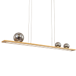 Светодиодная линейная люстра IONA Сhandelier gold 103 варинант исполнения - 1 | Loft Concept в Ижевске