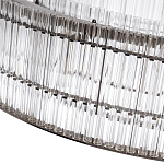 Подвесная люстра в форме круга Light Source Antique Nickel варинант исполнения - 2 | Loft Concept в Ижевске