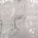 Обои ручная роспись в стиле Арт-деко Rateau Bas Relief on Tarnished Silver gilded paper варинант исполнения - 1 | Loft Concept в Ижевске