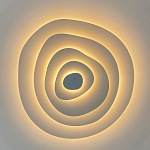 Потолочная люстра круглая многослойная Multilayering варинант исполнения - 9 | Loft Concept в Ижевске