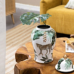 Ваза из фарфора с ручной росписью Leopard Collection  варинант исполнения - 7 | Loft Concept в Ижевске