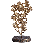 Статуэтка Metal Flowers Вrass Gold варинант исполнения - 1 | Loft Concept в Ижевске