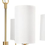 Люстра с белыми плафонами в форме цилиндра и металлическим основанием Nicoleta варинант исполнения - 2 | Loft Concept в Ижевске