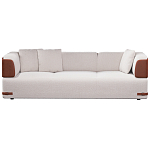 Трехместный диван Richmond с кожаной отделкой варинант исполнения - 1 | Loft Concept в Ижевске