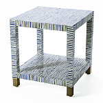 Тумба Прикроватная Snartoon Bone Inlay Bedside Cabinet варинант исполнения - 1 | Loft Concept в Ижевске