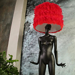Лампа MANNEQUIN LAMP с абажуром модельный позинг варинант исполнения - 6 | Loft Concept в Ижевске
